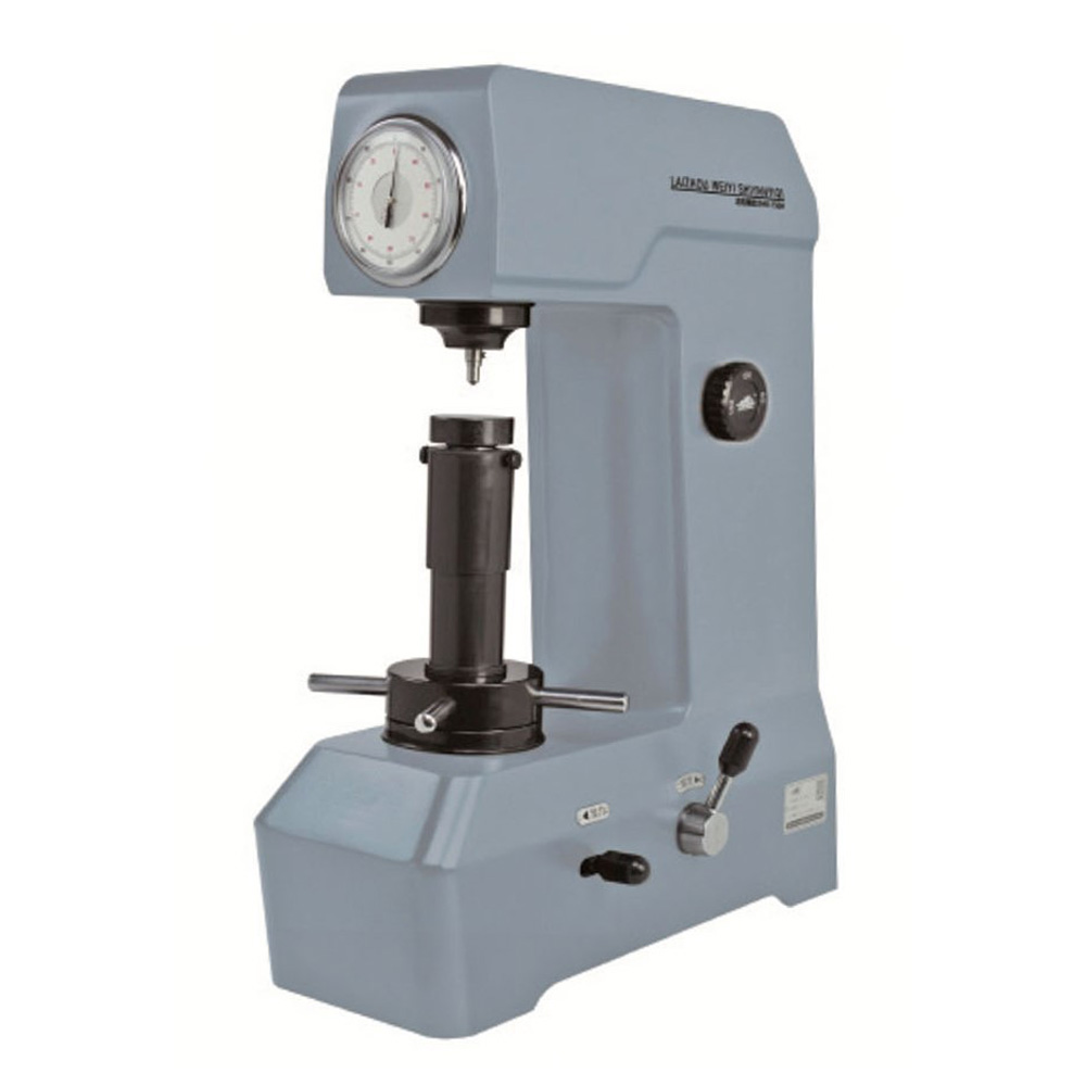 Rockwell-Härteprüfgerät HR 150 manuell mit Messuhr-Anzeige Rockwell-Härteprüfgerät HR 150 manuell mit Messuhr-Anzeige