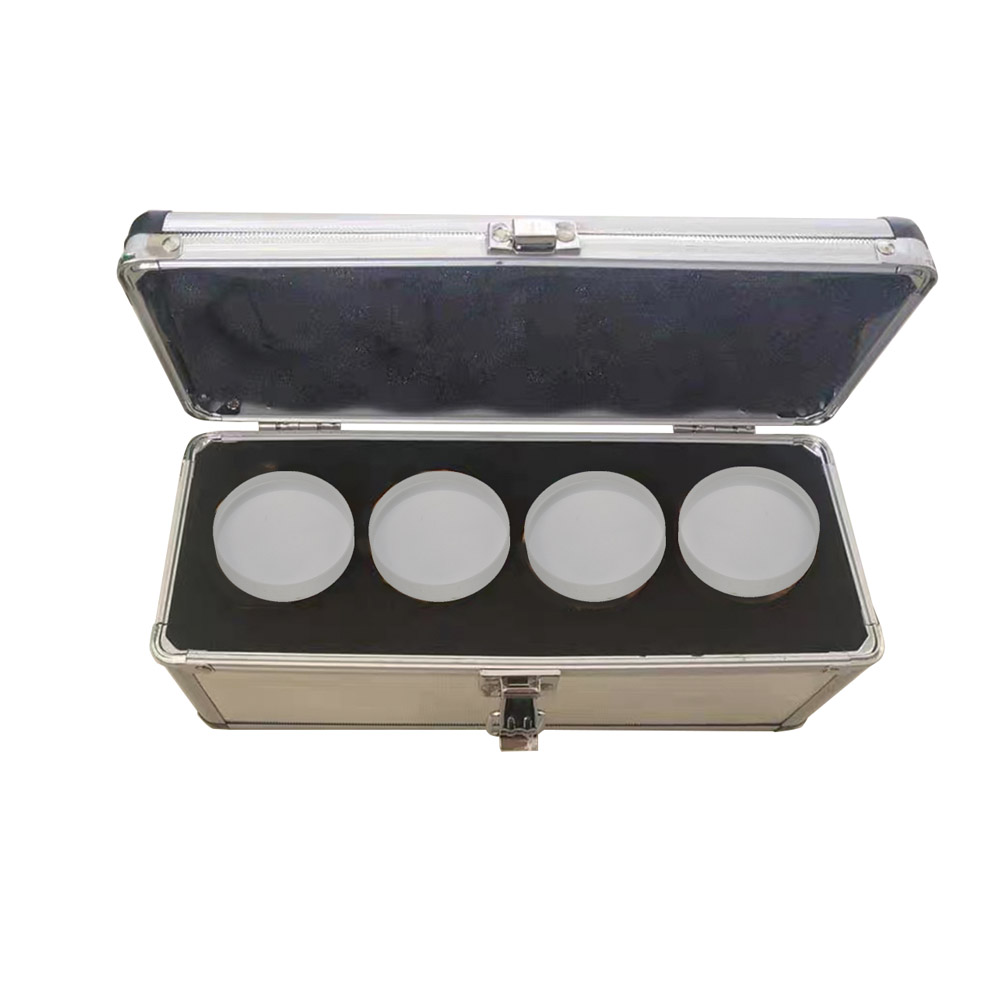 Plane glass set 4 pcs. for inspection of micrometers 25-50 mm Plane glass set 4 pcs. for inspection of micrometers 25-50 mm