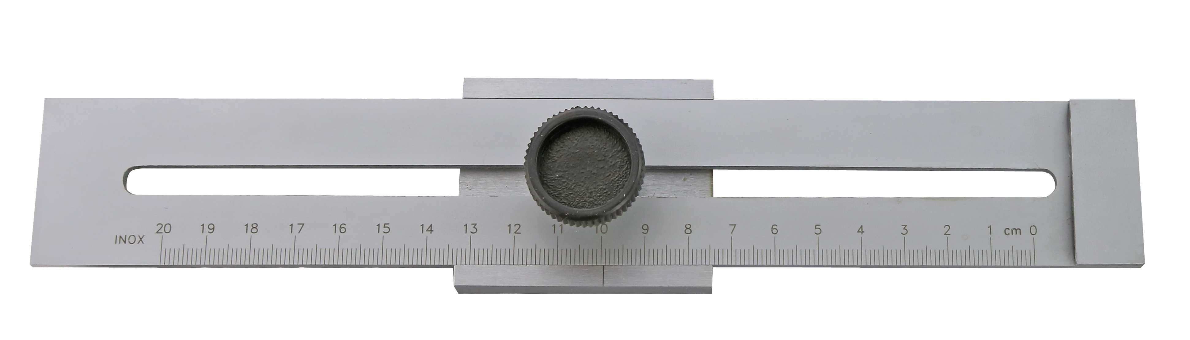 Steel marking gauge 300 mm range INOX