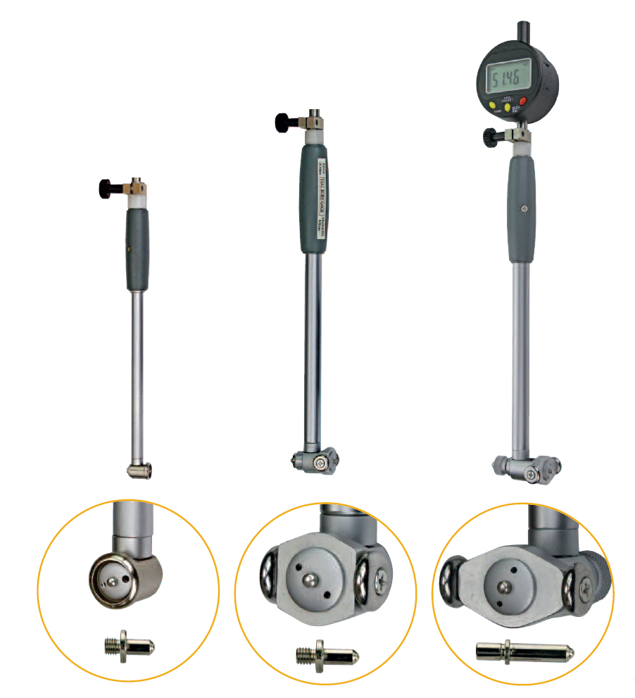 Internal measuring instrument set digital range 18 - 160 mm