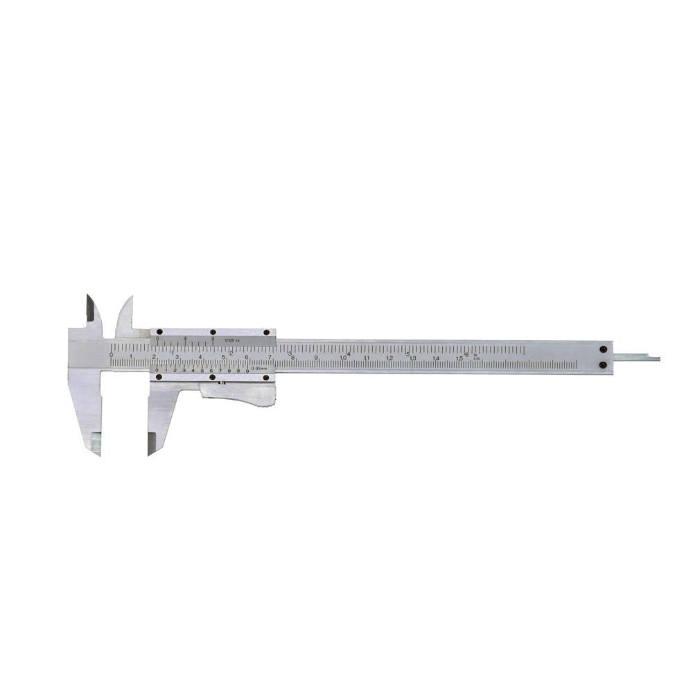 Vernier caliper 0 - 150 mm with auto lock made of tool steel Vernier caliper 0 - 150 mm with auto lock made of tool steel