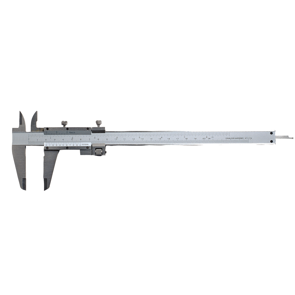 Taschen-Messschieber 0-300 mm Messbereich mit Feineinstellung