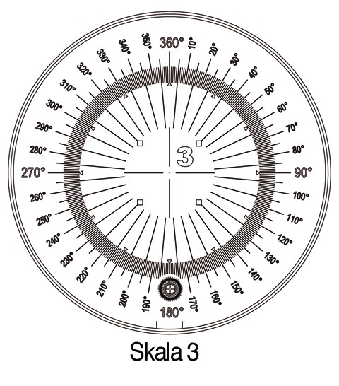 Standlupen-Set Tech-Line, Vergrößerung 8x, Skala 3