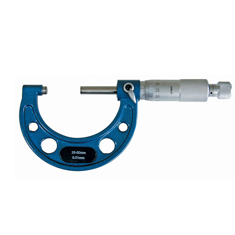 Bügelmessschrauben 75 - 100 mm Bügel lackiert DIN 863
