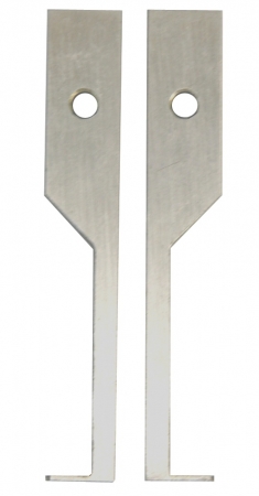 Messeinsatz mit flachen Messflächen 5 x 0,6 mm zur Nuten-Messung