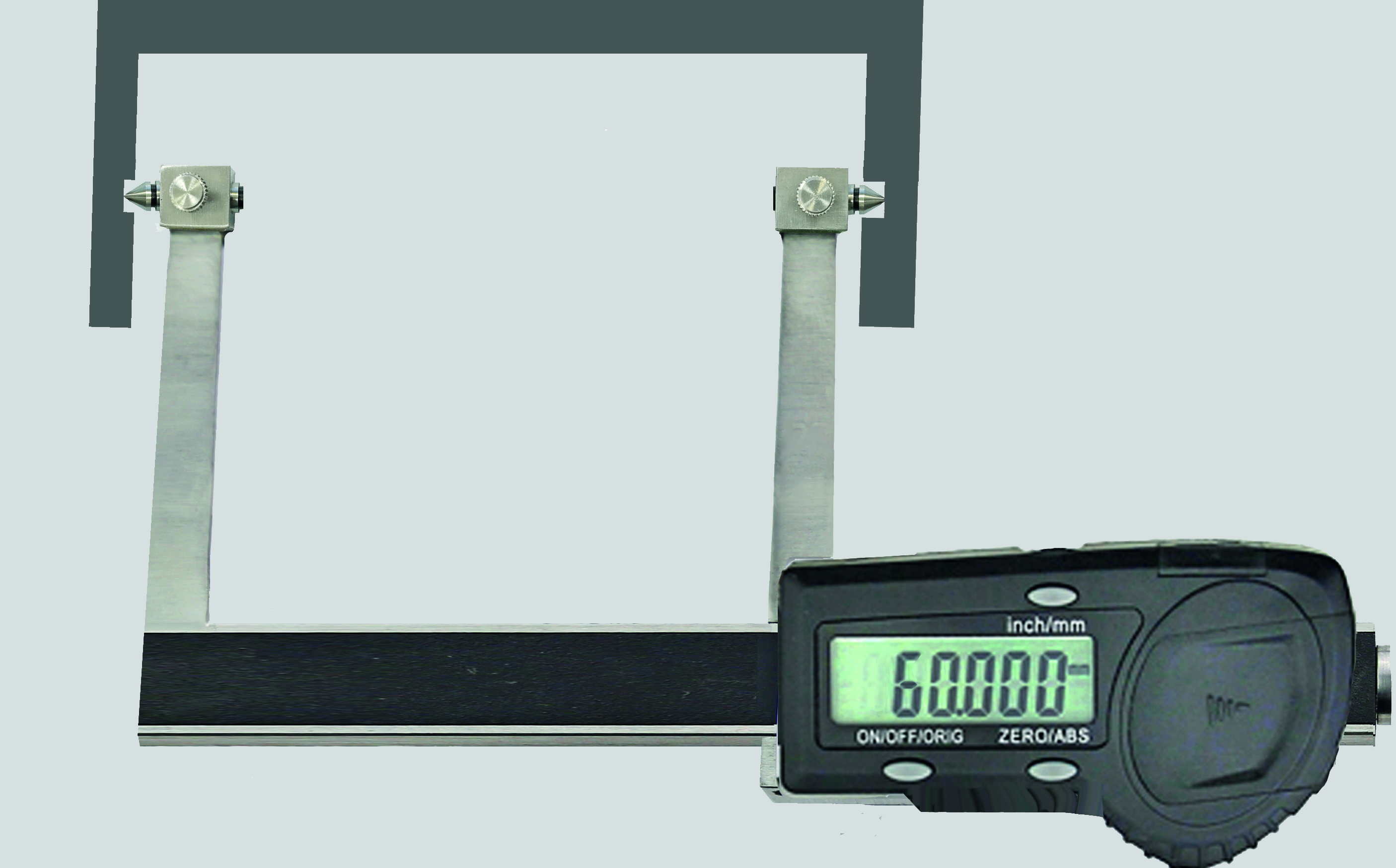 Anwendungsbeispiel Digital-Messgerät für Innenmessungen Anwendungsbeispiel Digital-Messgerät für Innenmessungen