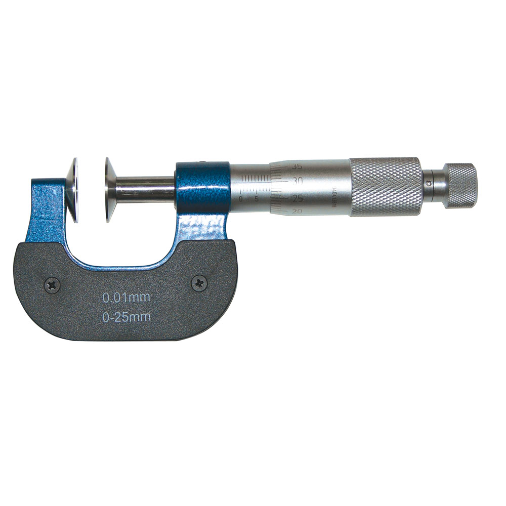 Buegelmessschraube 125-150 mm mit Tellermessflaechen Ø 30 mm - Nr. 309.255