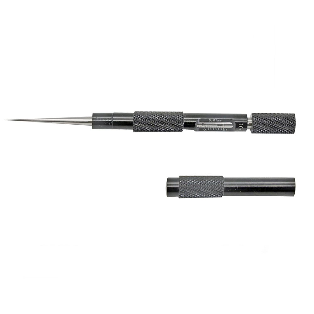 Bohrungslehre 0,1 - 5 mm Messbereich Ablesung 0,01