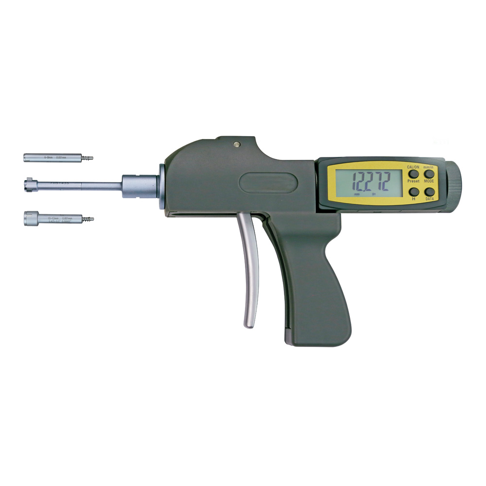 Digital pistol three point internal gauge 6 - 12 mm Digital pistol three point internal gauge 6 - 12 mm