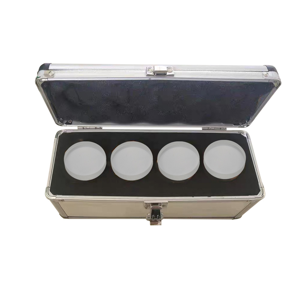 Plane glass set 4 pcs. for inspection of micrometers 0-25 mm Plane glass set 4 pcs. for inspection of micrometers 0-25 mm