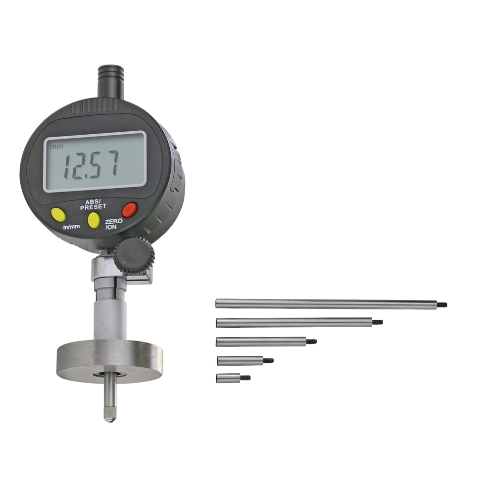 Digitale Messuhr 12,7 x 0,01 mm mit rundem Anschlag Ø 25 mm