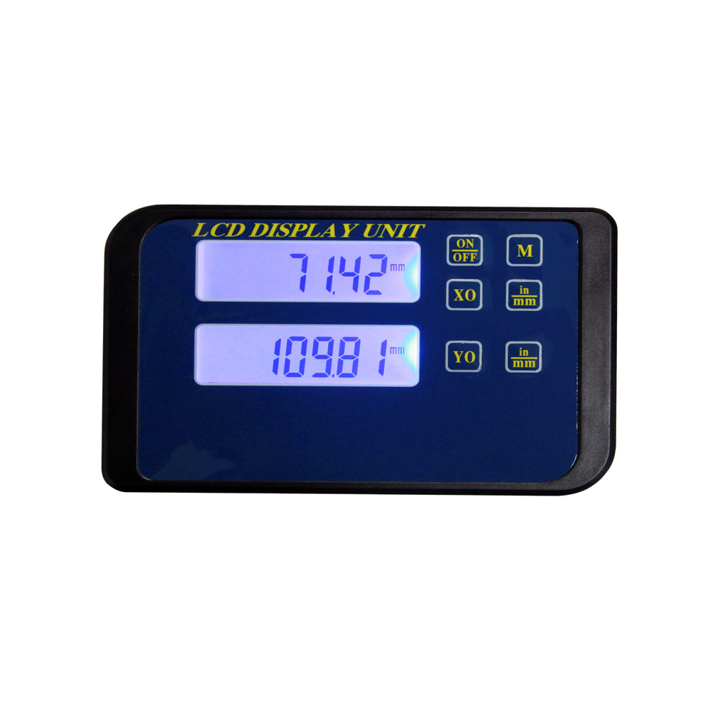 Digital display double for digital scale unit capacitive measuring system