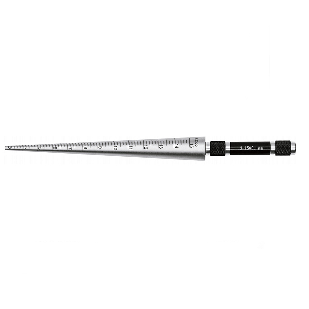 Bohrungslehre 1 - 6,5 mm Messbereich aus Spezialstahl