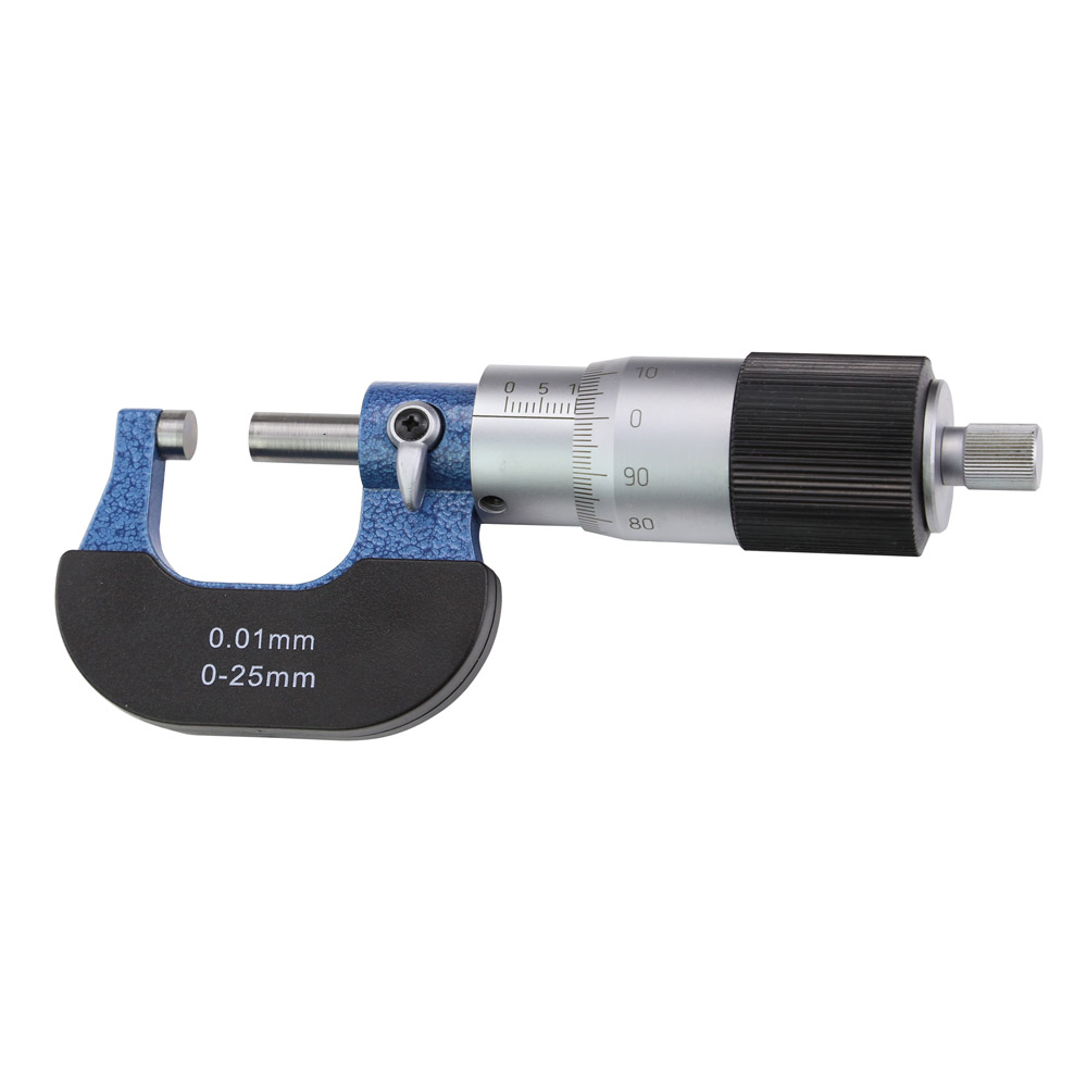 Bügelmessschraube mit großer Trommel 0 - 25 mm DIN 863