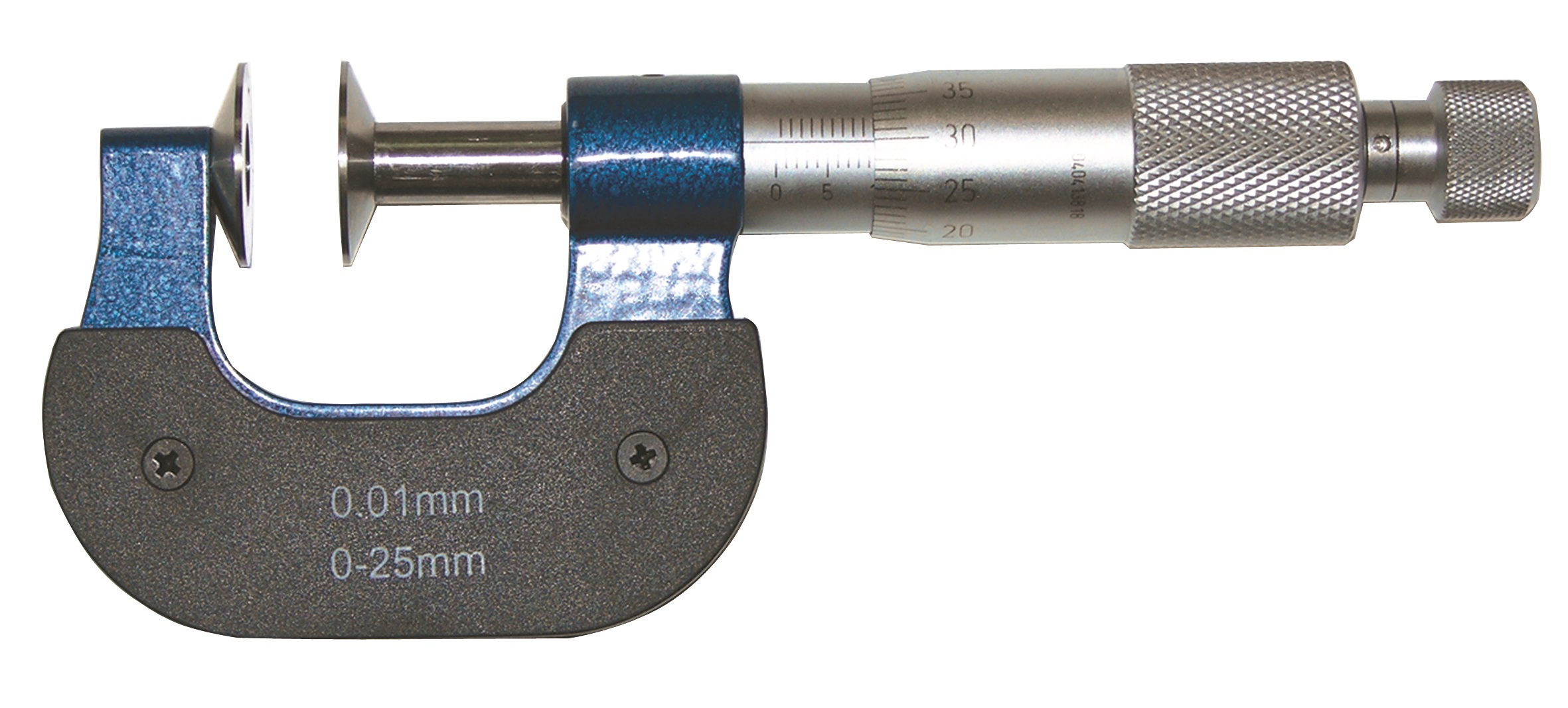 Bügelmessschrauben 0-25 mm mit Tellermessflächen Ø 20 mm