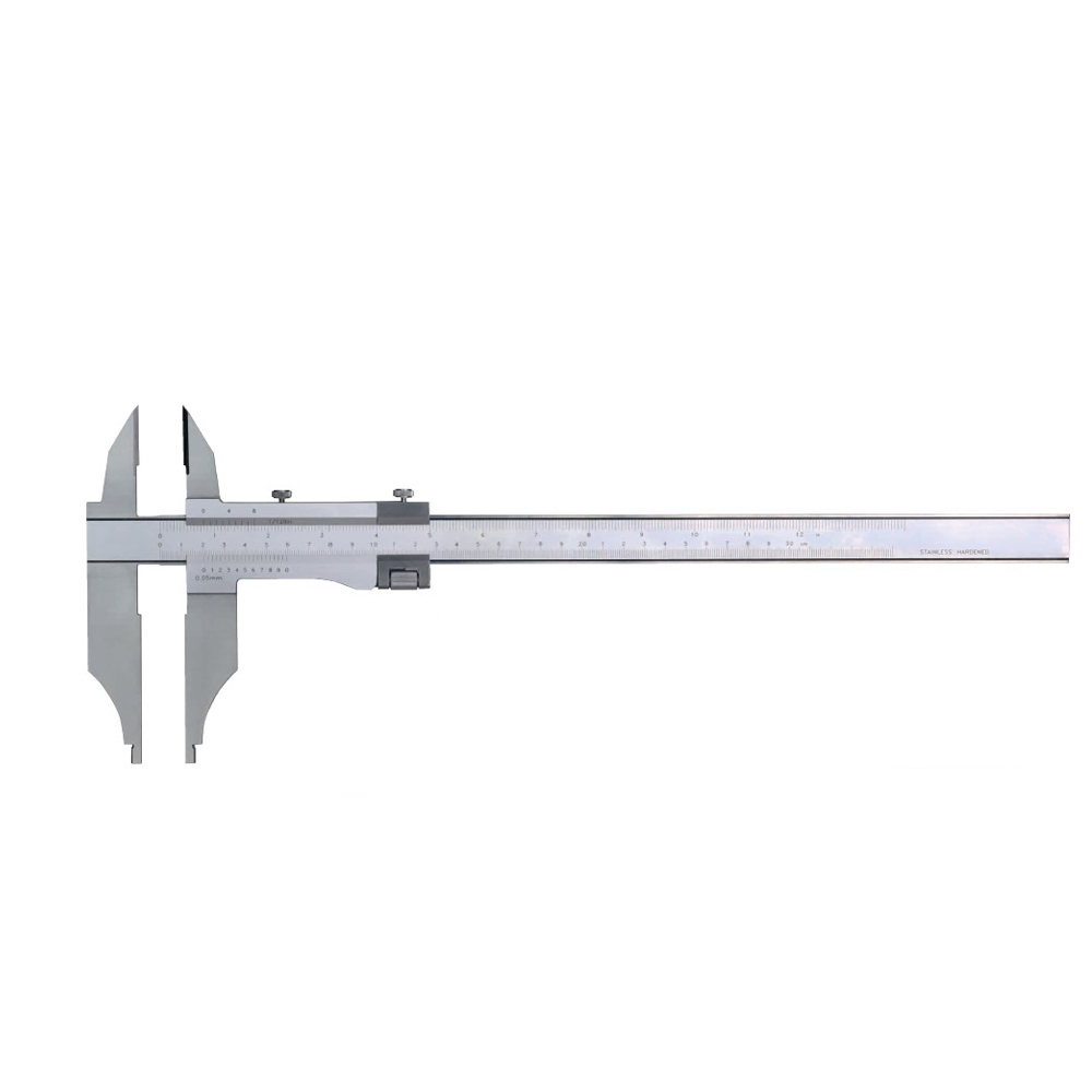 Präzisions-Werkstatt-Messschieber 600 x 200 mm mit Spitzen DIN 862 Präzisions-Werkstatt-Messschieber 600 x 200 mm mit Spitzen DIN 862