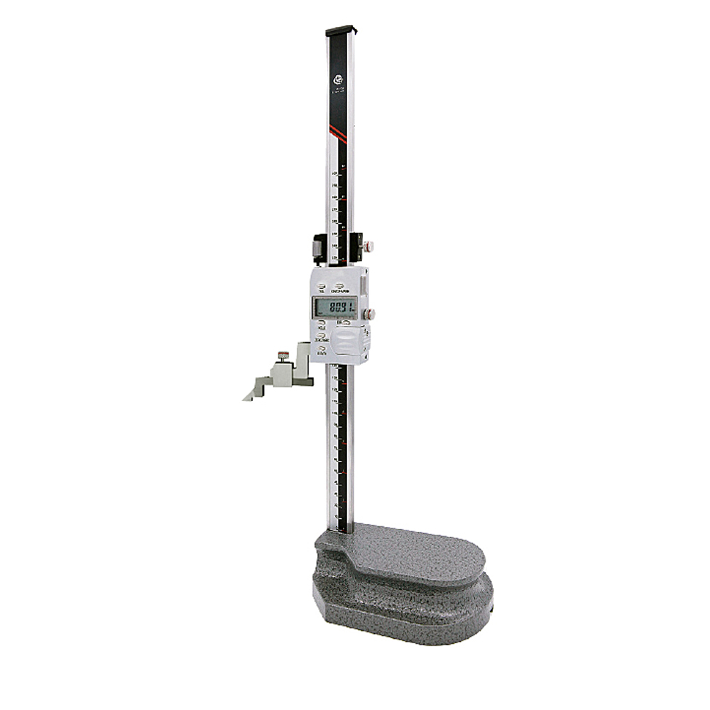 Digital height and marking gauge 300 mm range | with fine adjustment