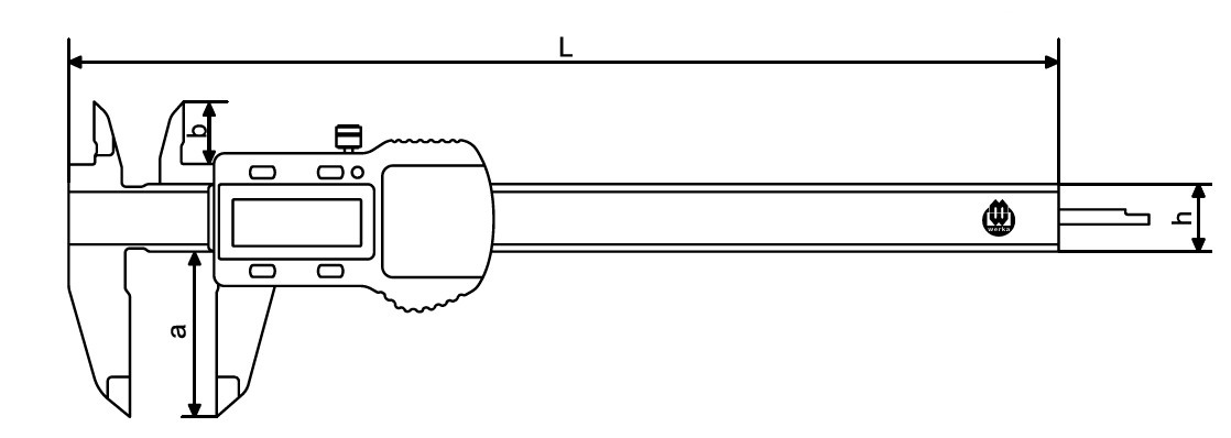 Technical drawing caliper 2236-150