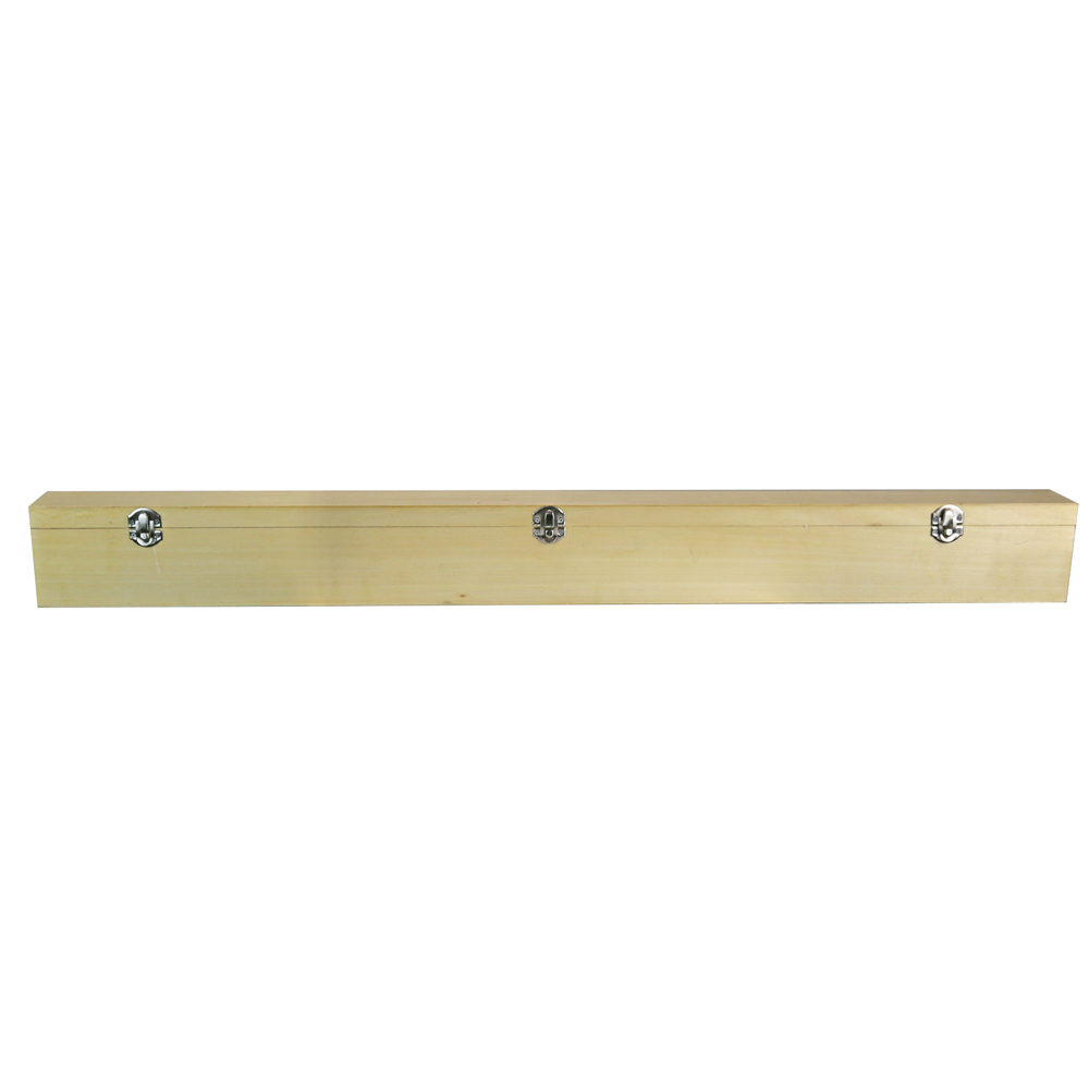 Wooden case suitable for 500 mm knife straight edges Wooden case suitable for 500 mm knife straight edges