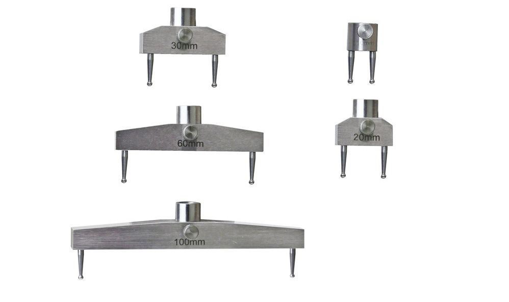 Measuring bases Digital radius indicator range 5 - 1000 mm Measuring bases Digital radius indicator range 5 - 1000 mm