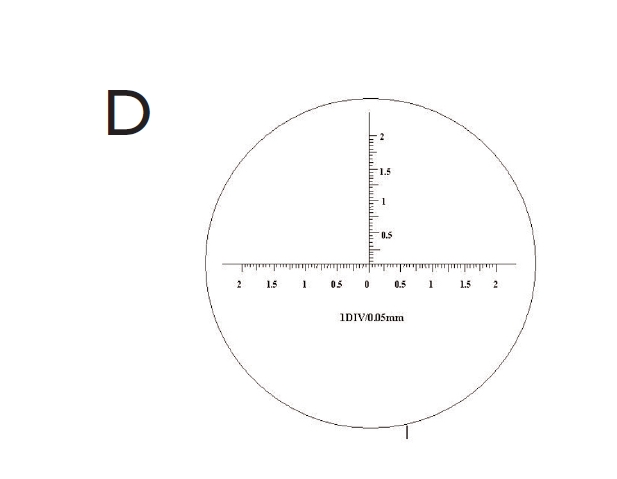 Stab-Mikroskop 40 Dioptrie | Skalierung D