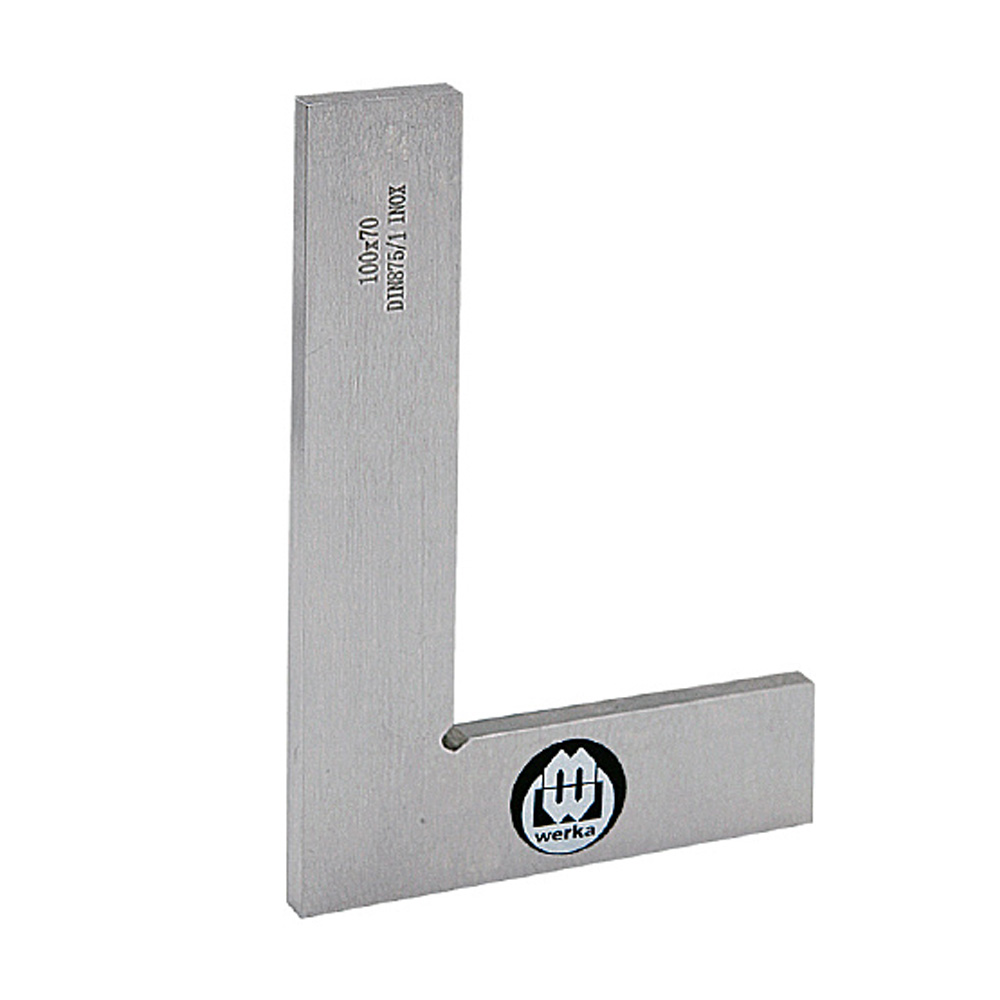 Stahlwinkel 75 x 50 mm DIN 875/0 | mit Zertifikat