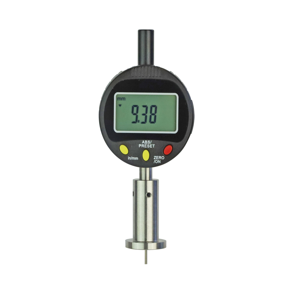 Dig.-Tiefenmessuhr 0 - 9 mm Messbereich mit Messanschlag Ø 25 Dig.-Tiefenmessuhr 0 - 9 mm Messbereich mit Messanschlag Ø 25