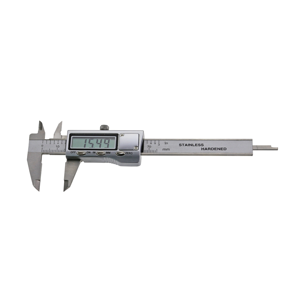 Digital-Taschen-Messschieber klein 0-70 mm mit Metallgehäuse DIN 862