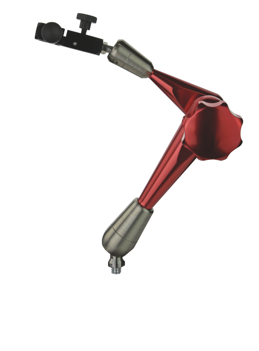 Magnetic dial support column total height 368 mm with central clamping Magnetic dial support column total height 368 mm with central clamping