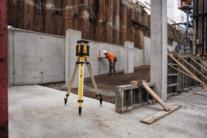 Rotationslaser LAR 350 - ca. 800 m, Anwendung 2