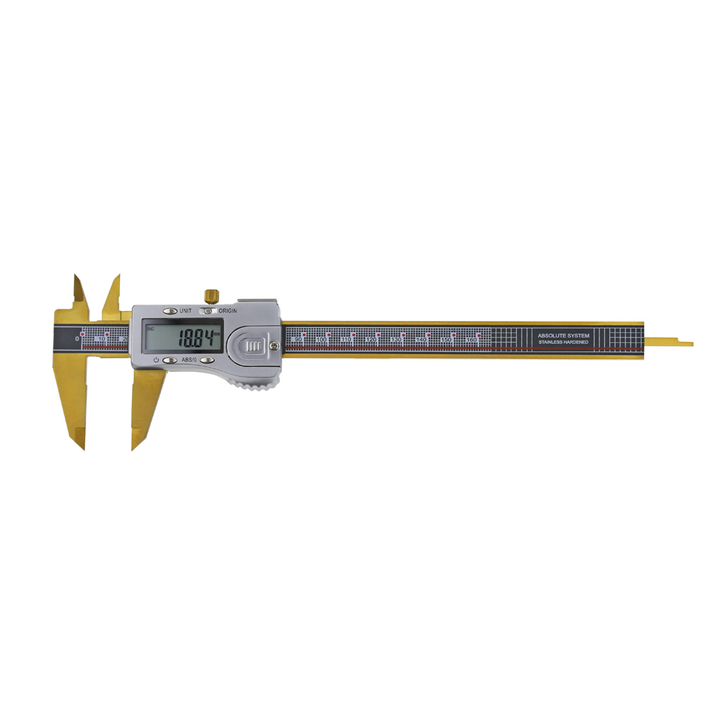 Digital-Messschieber 150 mm TIN-beschichtet DIN 862