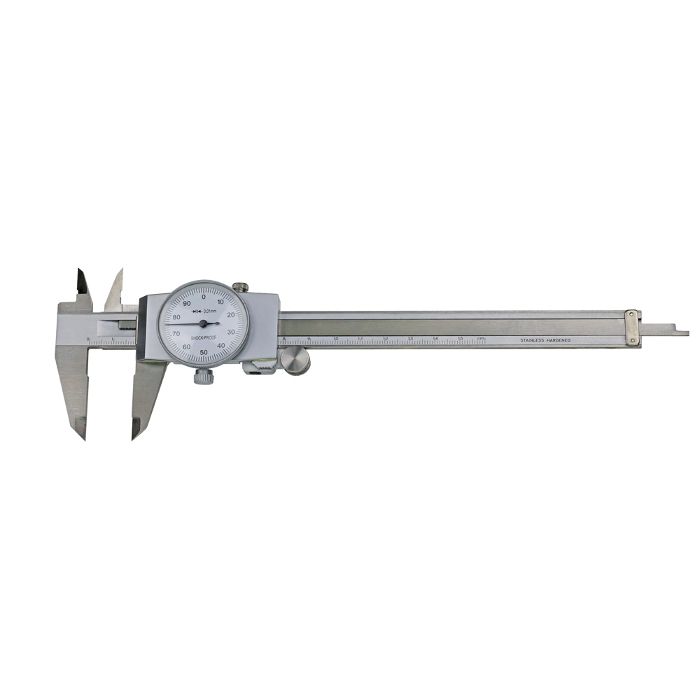 Uhren-Messschieber 300 x 0,02 mm DIN 862