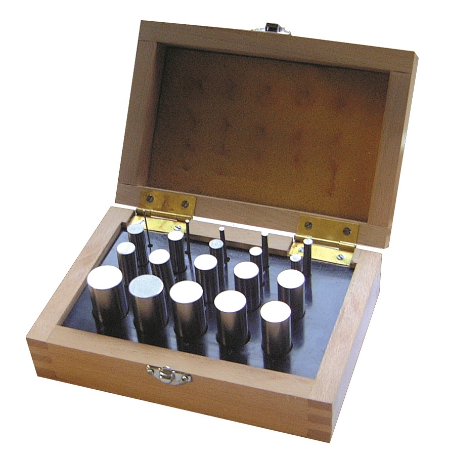 Pin gauges set 0,99 - 10,01 mm 273 pcs. ± 0,004 mm Pin gauges set 0,99 - 10,01 mm 273 pcs. ± 0,004 mm