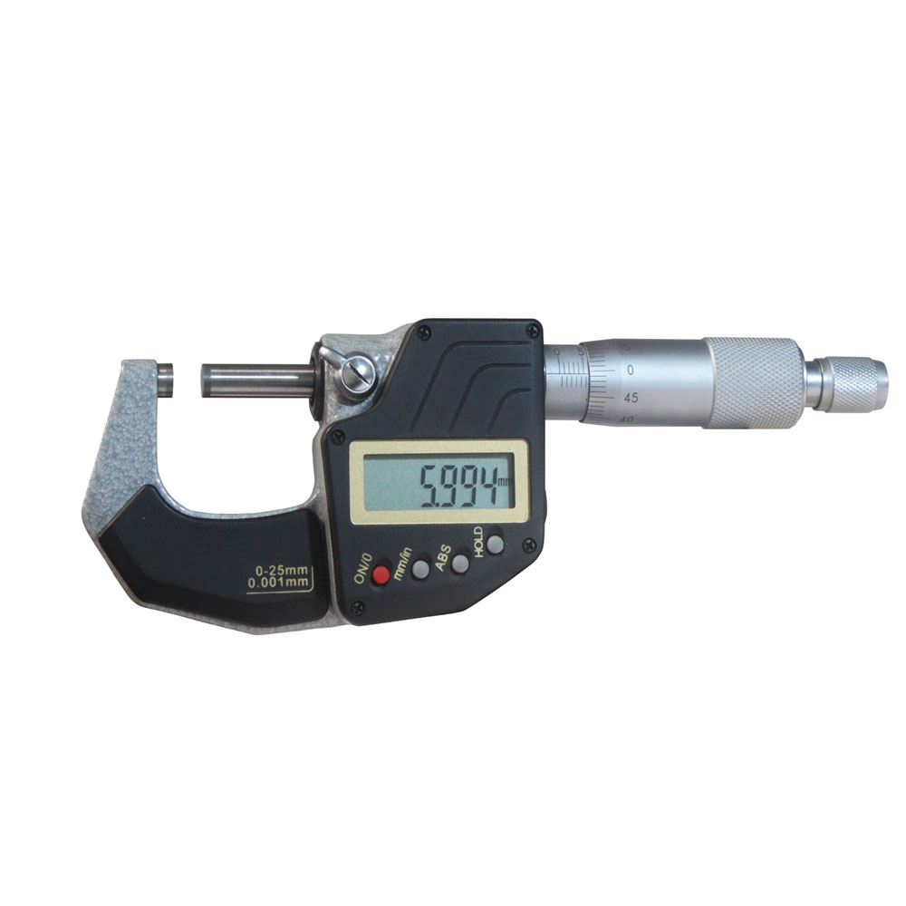 Digital-Bügelmessschraube 0 - 25 mm RB 4 DIN 863