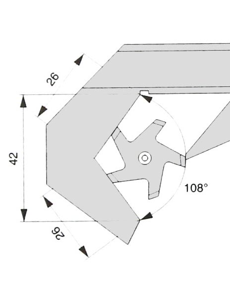 Zeichnung Digital Fuenfpunkt-Messschieber 2 - 40 mm Messbereich