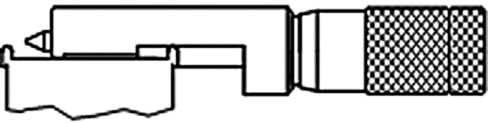 Technical drawing Can seam micrometer 0 - 10 mm