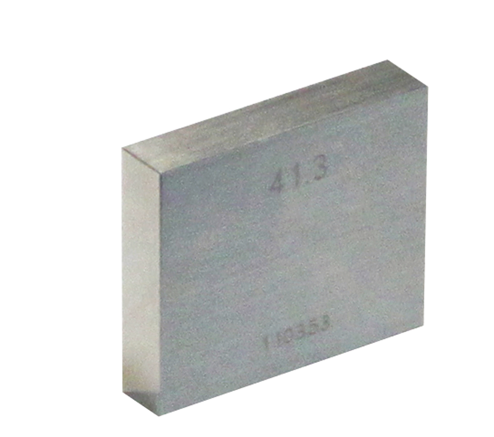 Parallelendmaß Stahl 41,3 mm zum Prüfen von Messschiebern, einzeln Parallelendmaß Stahl 41,3 mm zum Prüfen von Messschiebern, einzeln