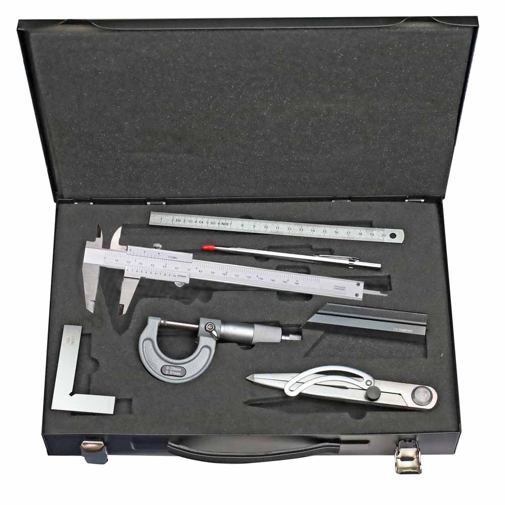 Measuring tool set 7 pcs./set for trainess Measuring tool set 7 pcs./set for trainess
