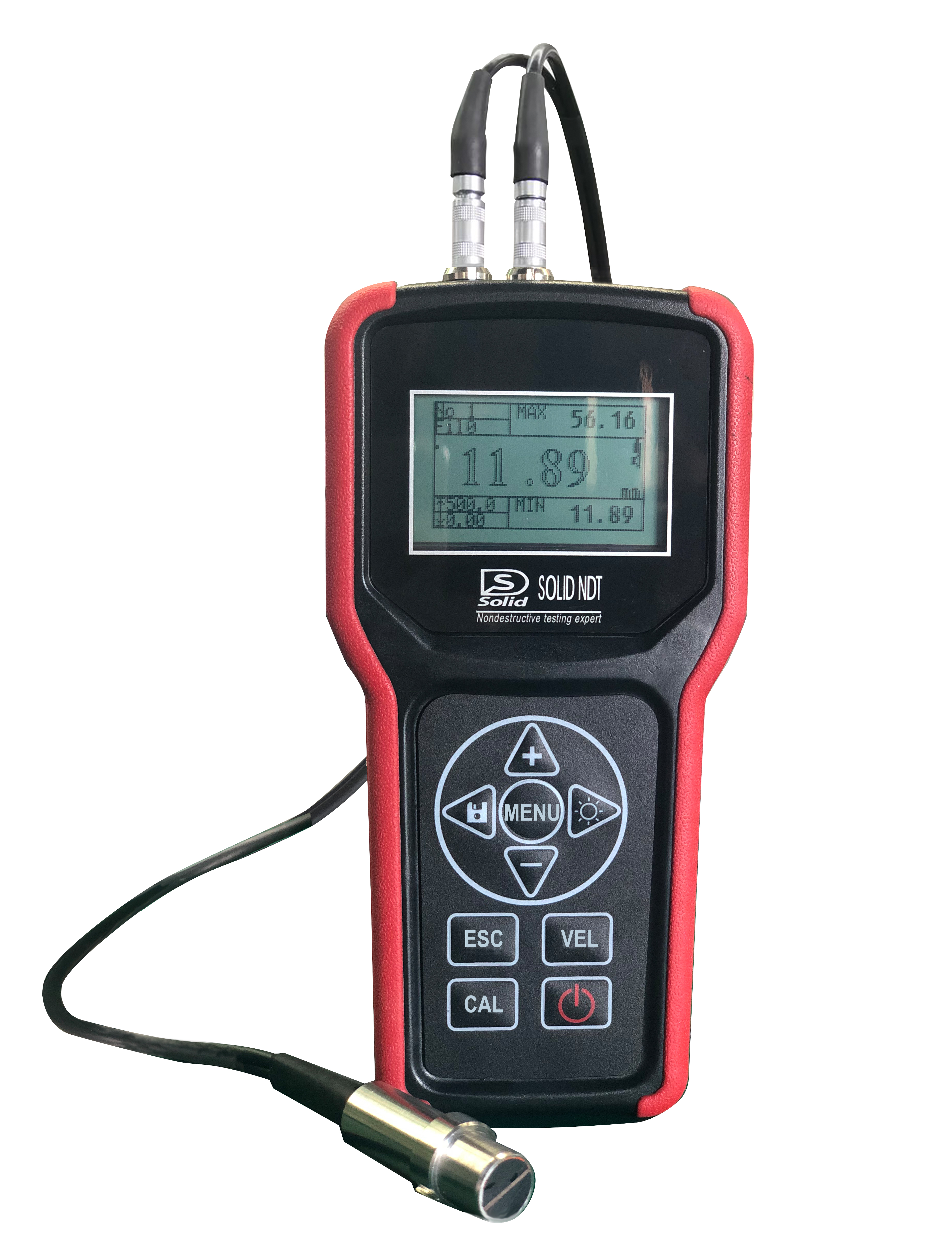 Ultrasonic thickness gauge 0,75 - 400 mm without data output Ultrasonic thickness gauge 0,75 - 400 mm without data output