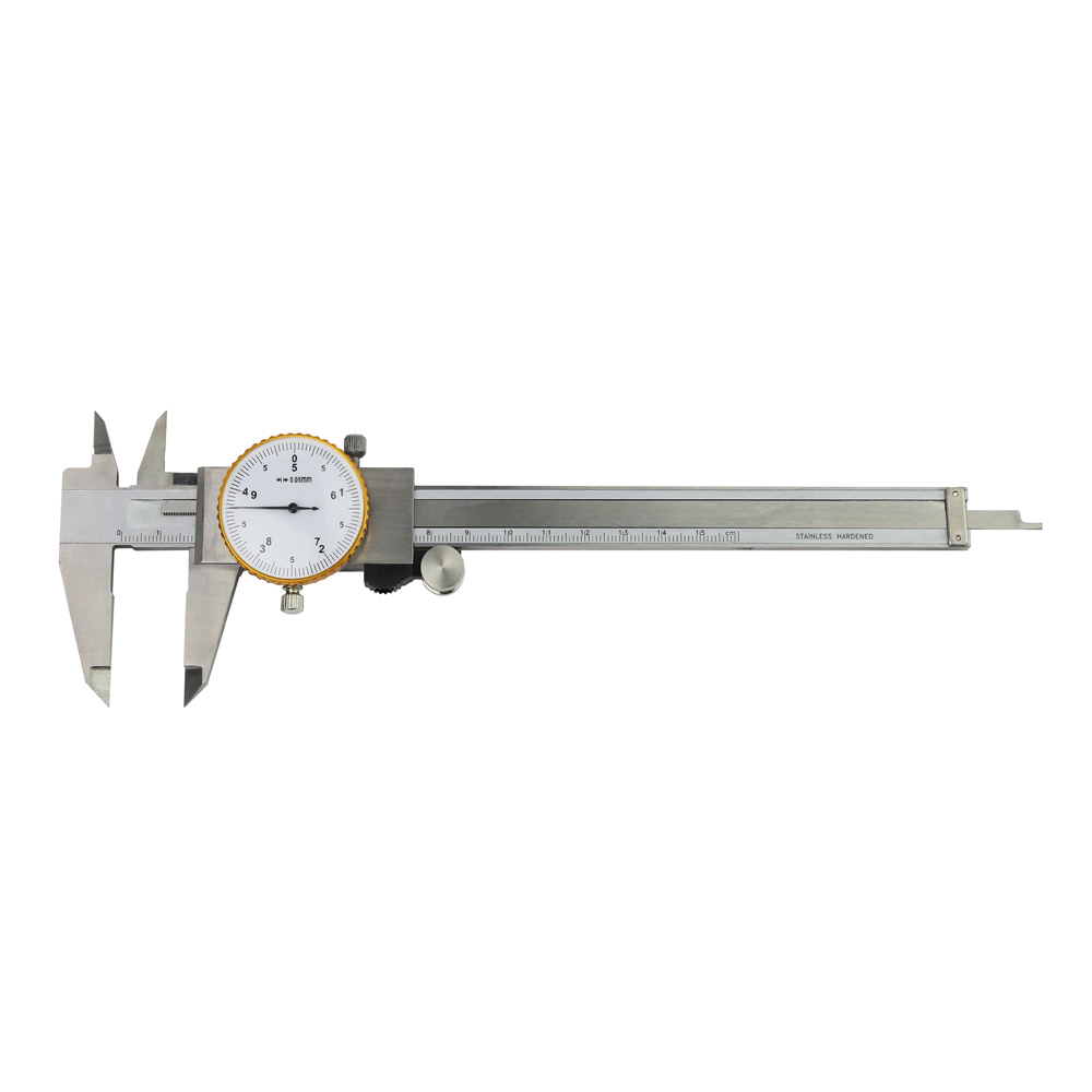 Uhren-Messschieber 150 x 0,05 mm DIN 862