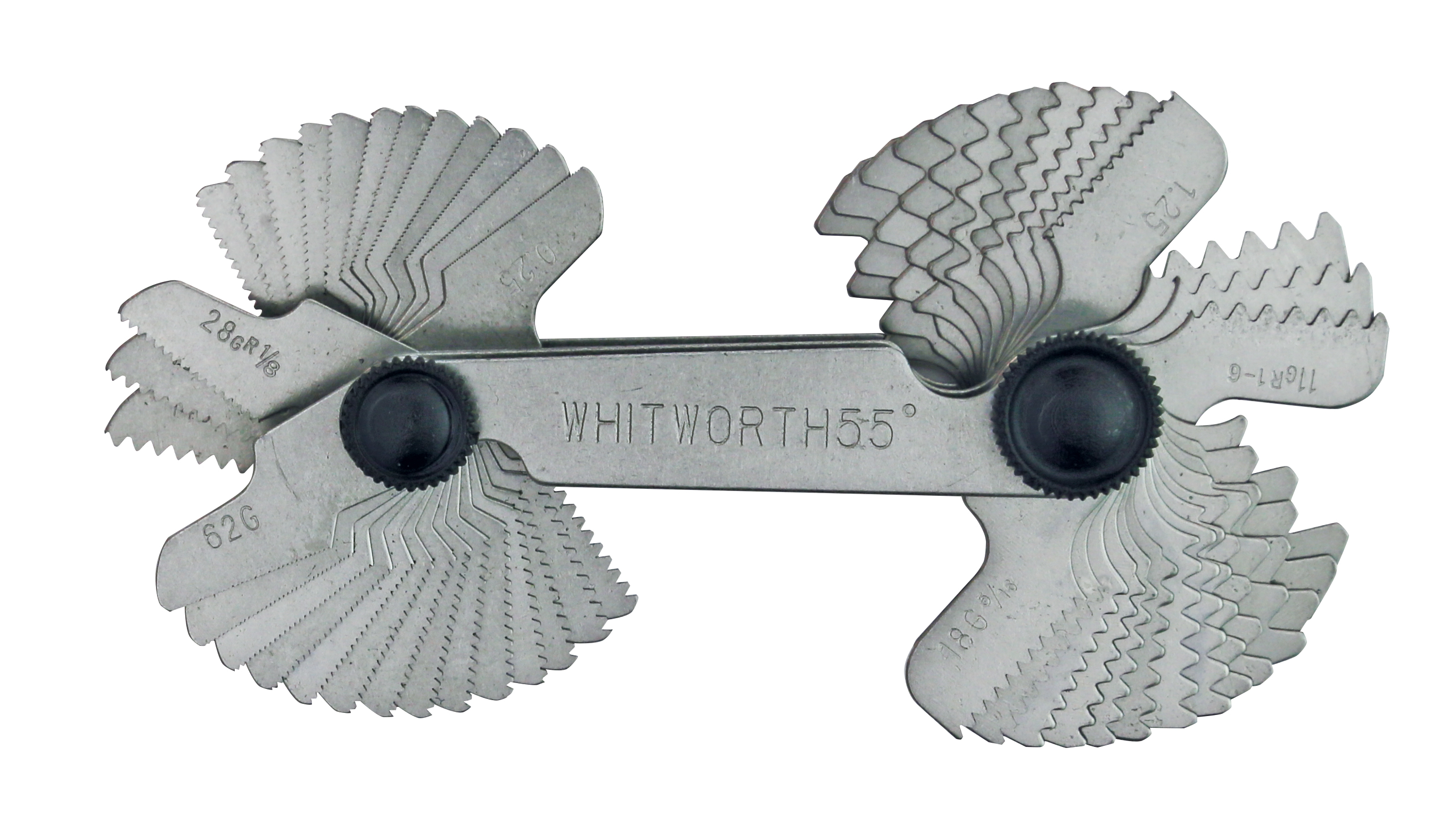 Doppel-Gewindeschablonen 58-teilig Doppel-Gewindeschablonen 58-teilig