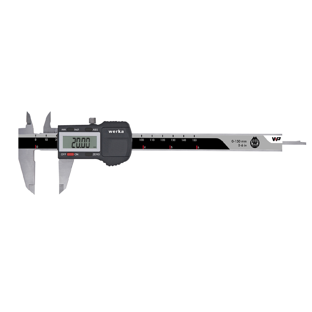 Digital caliper TOP - 150 mm range - DIN 862 - 2236 -150 - Messwelt