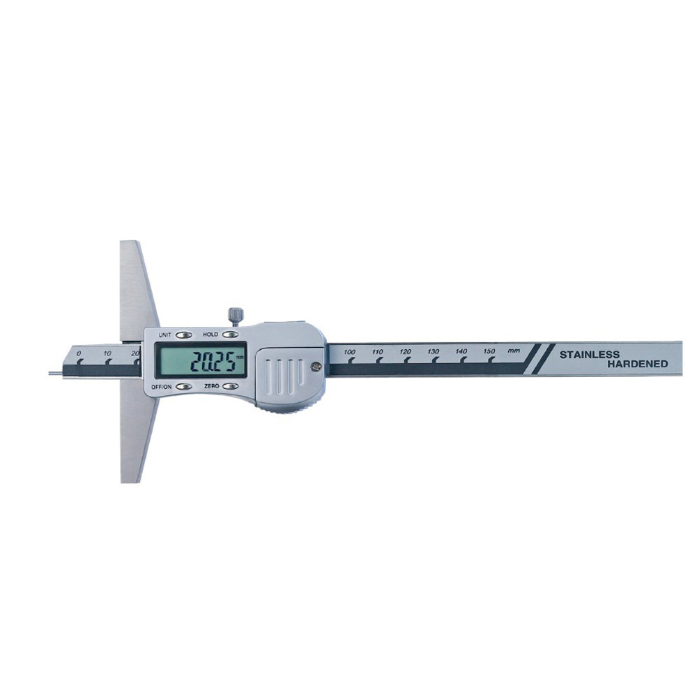 Digital-Tiefen-Messschieber 150 x 100 mm mit Stiftspitze ø 1,5 mm DIN 862