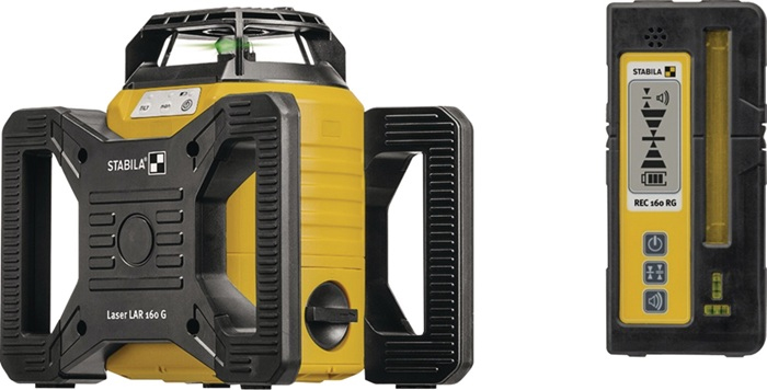 Rotationslaser-Set LAR 160 G 4-teilig - 600 m, Detail