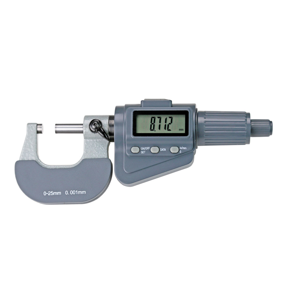 Digital micrometer 50 - 75 mm with friction ratchet DIN 863 Digital micrometer 50 - 75 mm with friction ratchet DIN 863