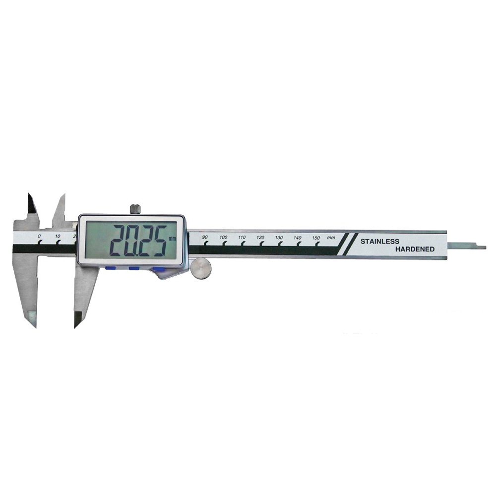 Digital-Messschieber 0 - 150 mm mit extra großer Anzeige DIN 862