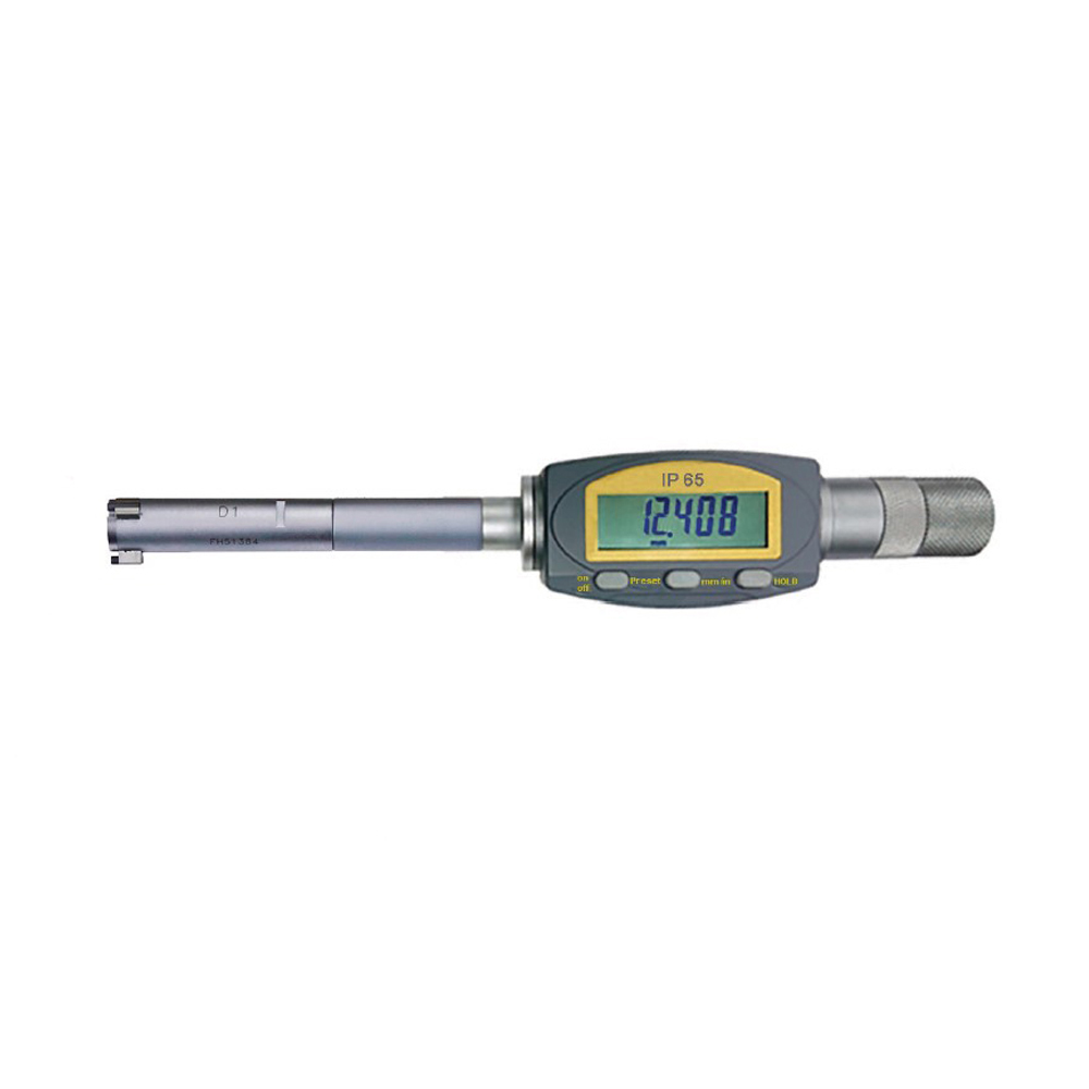 Digital three point internal micrometer 25 - 30 mm IP 65 DIN 863