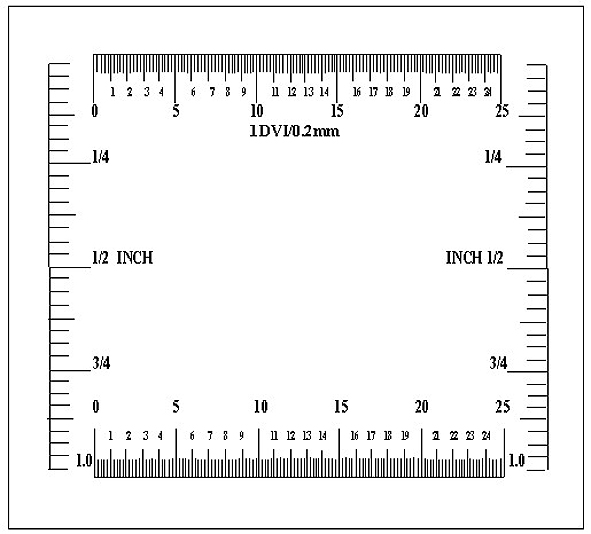 Präzisions-Fadenzähler 10 Dioptrie