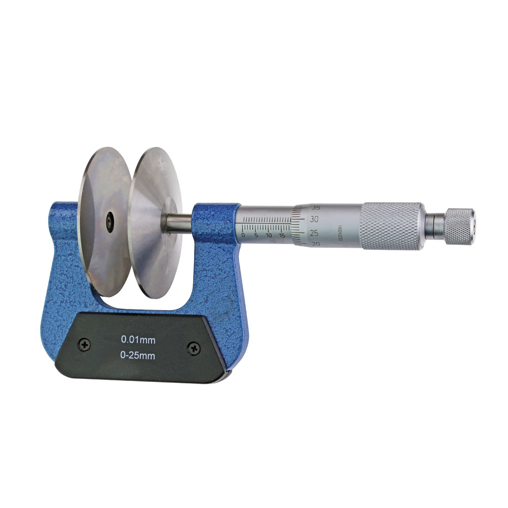 Disc micrometer 25-50 mm with non-rotating spindle Ø 60 mm - Nr. 309.151