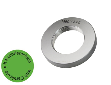 "GO" thread ring gauge M 100 x 6 - 6g "GO" thread ring gauge M 100 x 6 - 6g